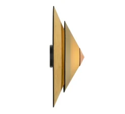 Applique*Forestier Applique murale, Cymbal L, , LED, Ø70cm, H23cm - bronze