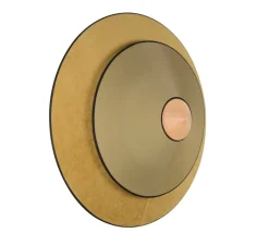 Applique*Forestier Applique murale, Cymbal L, , LED, Ø70cm, H23cm - bronze