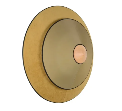 Applique*Forestier Applique murale, Cymbal L, , LED, Ø70cm, H23cm - bronze