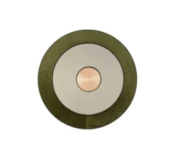 Applique*Forestier Applique murale, Cymbal M, , LED, Ø50cm, H50cm - vert
