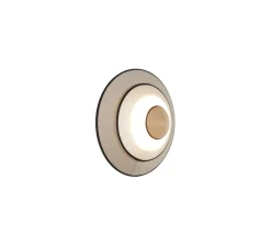 Applique*Forestier Applique murale, Cymbal S, , LED, Ø34cm, H16cm - naturel