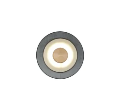 Applique*Forestier Applique murale, Cymbal S, , LED, Ø34cm, H16cm - atlantic
