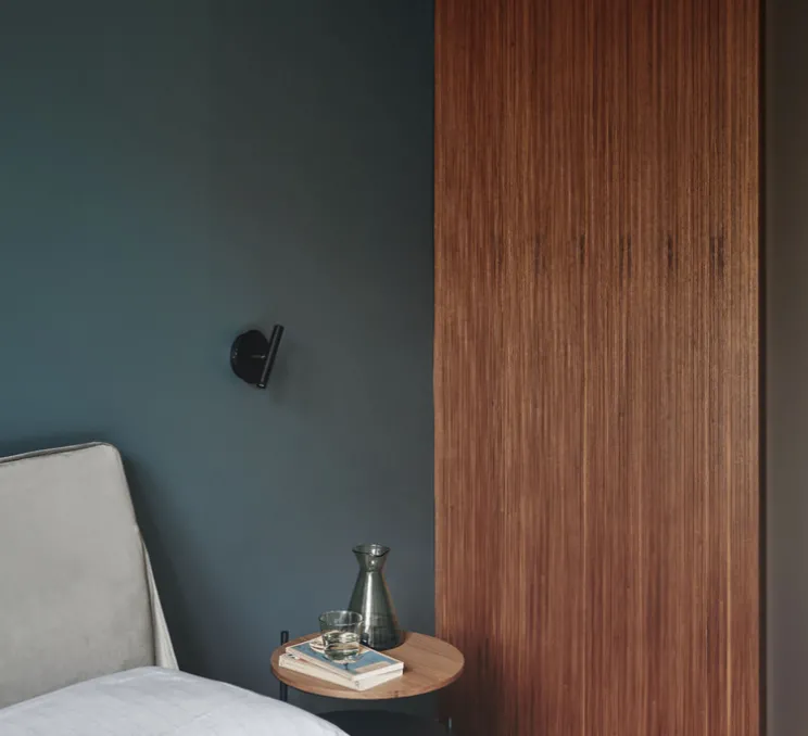 Applique murale, D01, noir mat, LED, dim, 2700K, 350 lm, L9cm, H15cm - OliveLab