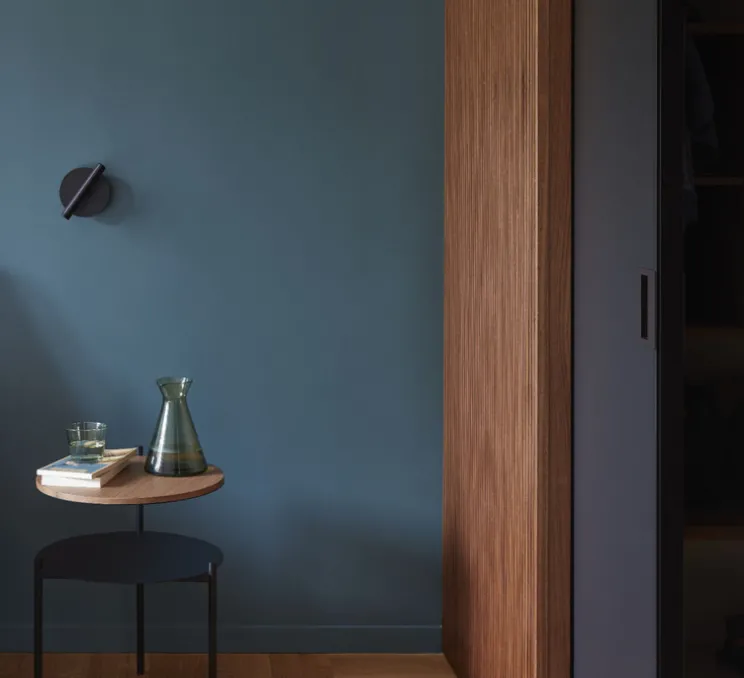 Applique murale, D01, noir mat, LED, dim, 2700K, 350 lm, L9cm, H15cm - OliveLab