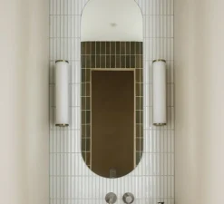 Applique*Faro Applique murale, Danubio 12W, , IP44, LED, 2700K, 800 lm, L39,5cm, H9cm - bronze