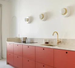 Applique*Faro Applique murale, Danubio 12W, , IP44, LED, 2700K, 800 lm, L39,5cm, H9cm - bronze