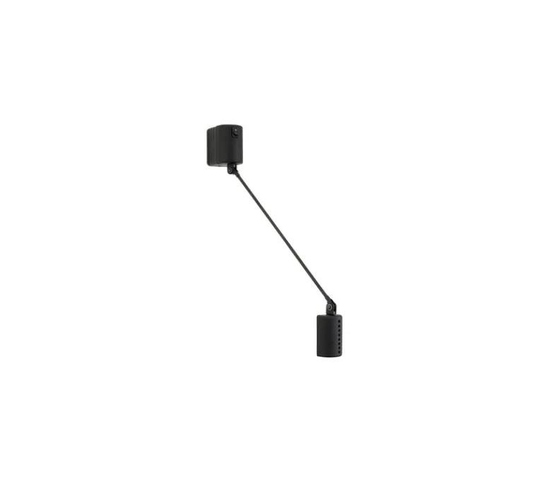 Applique*Lumina Applique murale, Daphine Parete 35 Led, , LED, 2700K, 410 lm, L35cm, H8cm - Noir soft touch