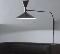 Applique*Nemo Lighting Applique murale, De Marseille, , L166cm, H80cm - noir