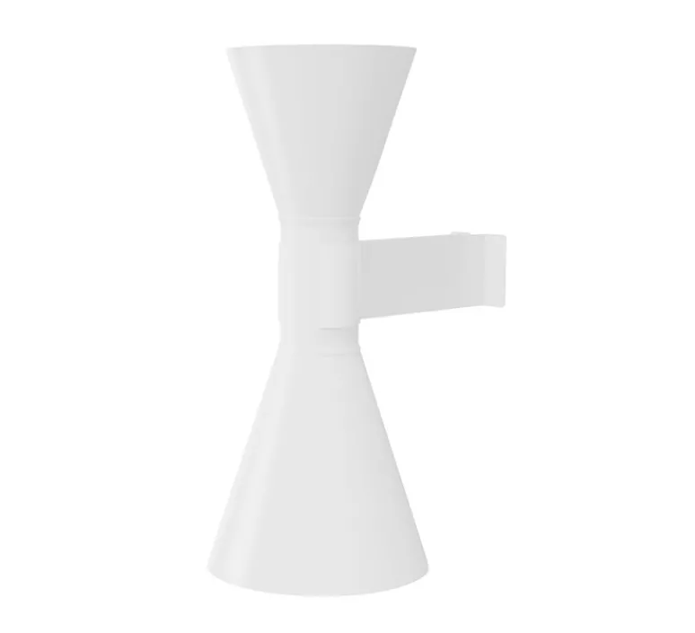 Applique*Nemo Lighting Applique murale, De Marseille, Le Corbusier, , L17cm, H40cm - blanc