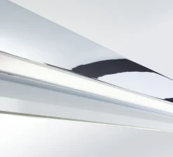 Applique*Decor Walther Applique murale de salle de bain, Box 40 N, , LED, L40cm, H5cm, IP44 - chrome