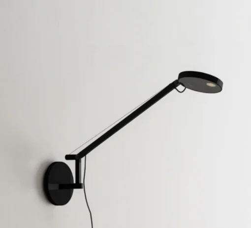 Applique*Artemide Applique murale, Demetra Micro Wall, , H55cm, L50cm, LED - noir poli