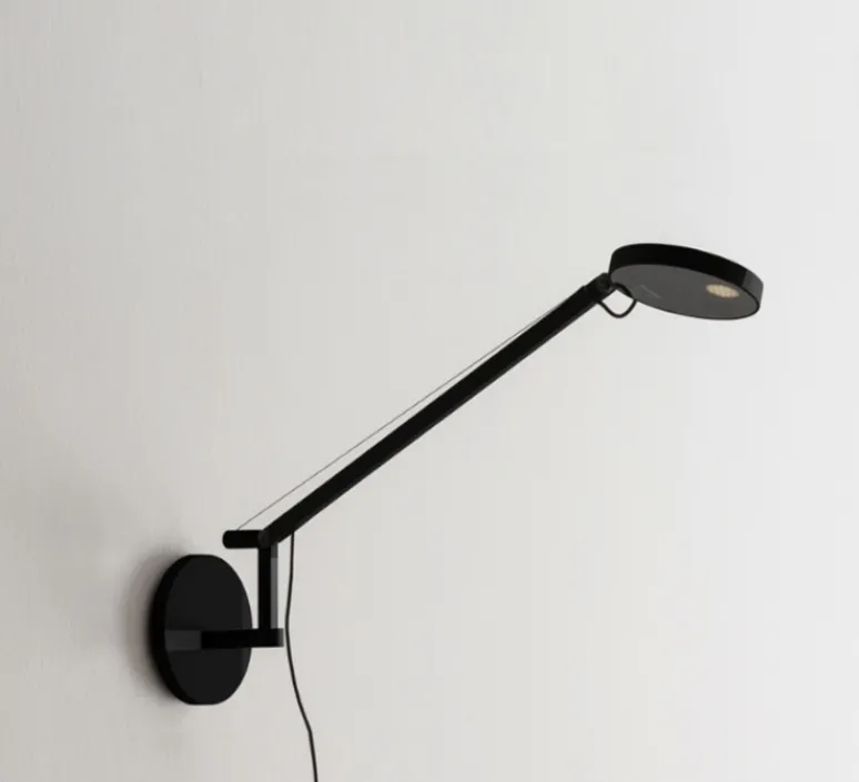 Applique*Artemide Applique murale, Demetra Micro Wall, , H55cm, L50cm, LED - noir poli