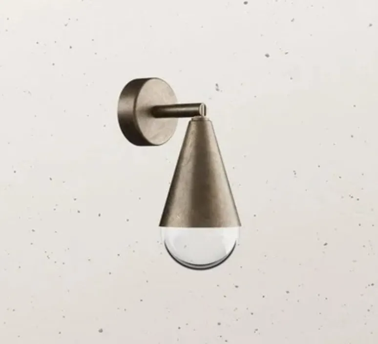 Applique*Il Fanale Applique murale, Dew 289.05.FFT, , L9,3cm, H22,4cm - fer antique