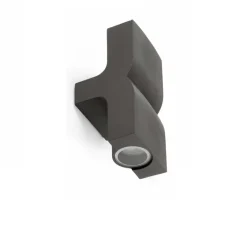 Applique*Faro Applique murale d'extérieur, klamp, , H22,5cm - gris