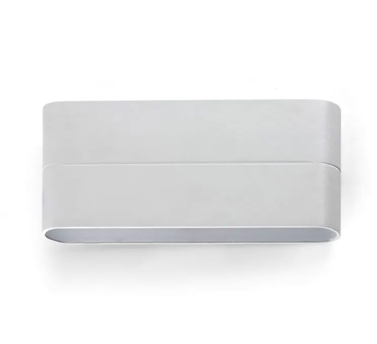 Applique murale d'extérieur, ADAY-2 LED, 3000K, 950lm, IP54, blanc, L17,5cm, H9cm - FARO