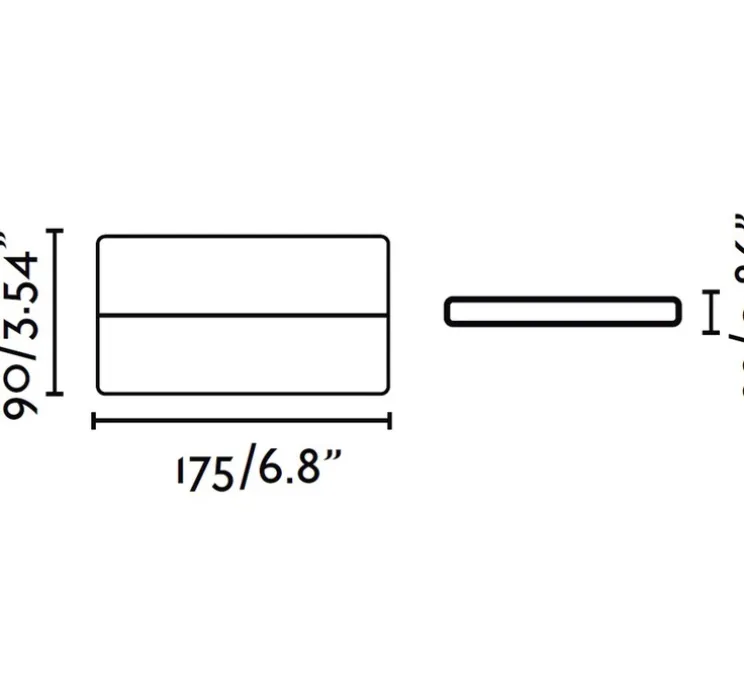 Applique murale d'extérieur, ADAY-2 LED, 3000K, 950lm, IP54, blanc, L17,5cm, H9cm - FARO