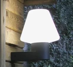 Applique*Faro Applique murale d'extérieur, Mistu, , H22cm - gris anthracite