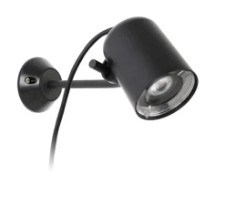 Applique*Faro Applique murale d'extérieur, borne, Flow, , Ø9cm, H60cm, IP65 - noir