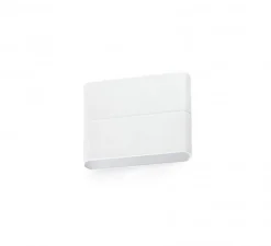 Applique*Faro Applique murale d'extérieur, ADAY-1 LED, 3000K, 450lm, IP54, , L11,3cm, H9cm - blanc