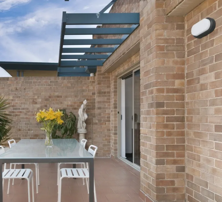 Applique*Faro Applique murale d'extérieur, Fred, , LED, 3000k, 400lm, L20cm, H10cm - gris foncé