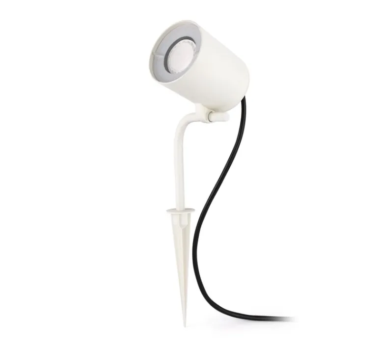 Applique*Faro Applique murale d'extérieur, borne, Flow, , L12cm, H19cm, IP65 - beige