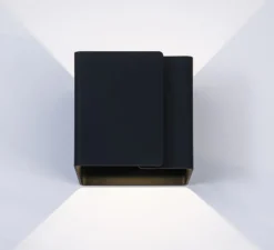 Applique*DARK Applique murale, Ding, , Ø12cm, H12cm - noir