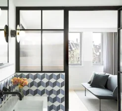 Applique murale, Disc and Sphere wall, noir et or, H7,5cm, Ø23cm - Atelier Areti