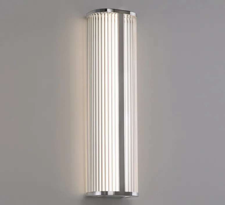 Applique*ACB Applique murale, Diva 60, , IP44, LED, 2700-3000K, 1250 lm, L16,5cm, H60cm - chrome