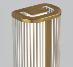 Applique*ACB Applique murale, Diva 30, , IP44, LED, 2700-3000K, 620 lm, L16,5cm, H30cm - or