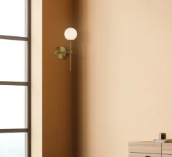 Applique*ACB Applique murale, Dis, , IP44, L12cm, H40cm - or