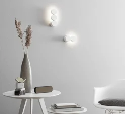 Applique*Wever&Ducré Applique murale, DOT 2.0, , LED, dim, 2700K, 420 lm, L15cm, H7,5cm - blanc