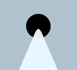 Applique*Vibia Applique murale, Dots 4660, , LED, 2700K, 500lm, Ø17,5cm, H5,2cm - rouge terra