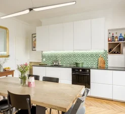 Applique*House Doctor Applique murale double, Club, noir et laiton, H42cm, L81cm - noir et blanc