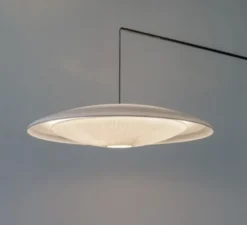 Applique murale déportée, Diva perché petit modèle, blanc, L62cm, H65cm - Celine Wright