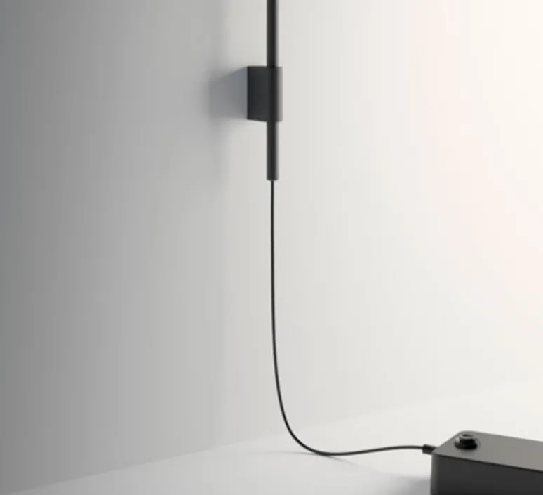 Applique*Vibia Applique murale déportée, Tempo 5760, , LED, 2700K, 300lm, L120cm, H80cm - graphite