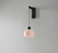 Applique*Bover Applique murale, Drep A/01, , LED, 2700K, 270 lm, L15,2cm, H39,8cm - nude opal