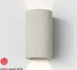 Applique*Astro Applique murale, Dunbar 160 Led, , IP65, LED, 3000k, 97 lm, L9,4cm, H16cm - béton mat