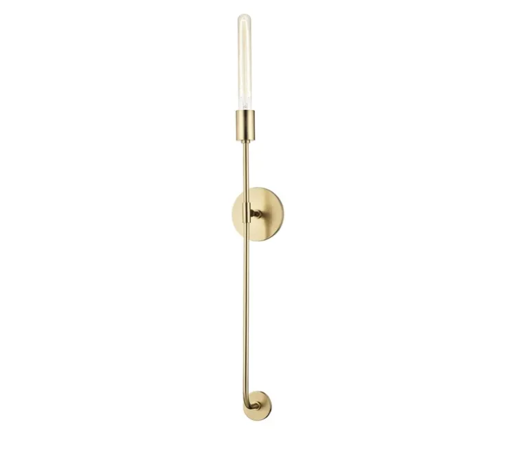 Applique murale, DYLAN, laiton, IP40, Ø12cm, H89cm - Hudson Valley Lighting Group