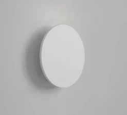 Applique murale, Eclipse Round 250 Led, plâtre, LED, 2700k, 386 lm, L25cm, H25cm - Astro