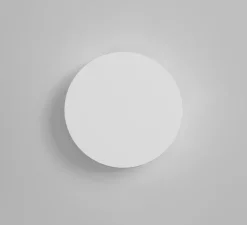 Applique murale, Eclipse Round 250 Led, plâtre, LED, 2700k, 386 lm, L25cm, H25cm - Astro