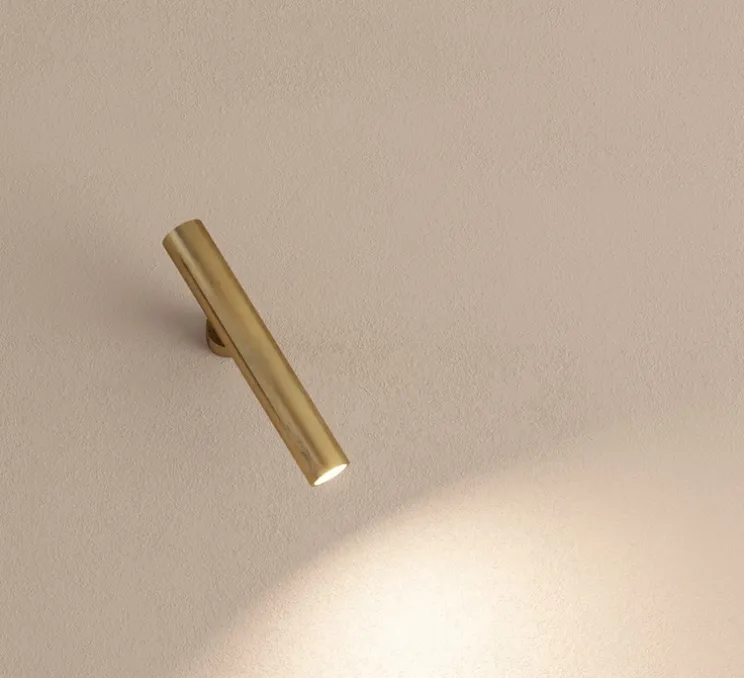 Applique murale, EGO, laiton, LED, dim, 3000K, 1220 lm, Ø3cm, H23,9cm - Axolight