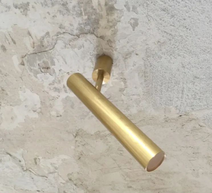 Applique murale, EGO, laiton, LED, dim, 3000K, 1220 lm, Ø3cm, H23,9cm - Axolight