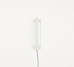 Applique murale, eiffel double 500, crème, LED, L53,5cm, H10,8cm - Frama