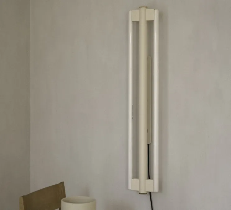 Applique murale, eiffel double 1000, crème, LED, L53,5cm, H100,8cm - Frama