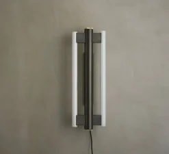 Applique*Frama Applique murale, Eiffel, , dimmable, LED, L20cm, H50cm - noir et blanc