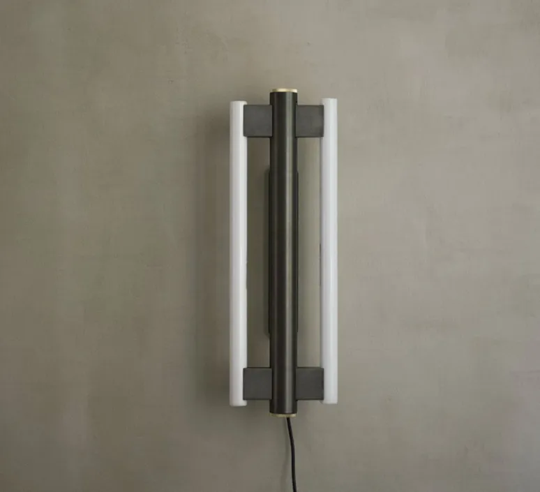 Applique*Frama Applique murale, Eiffel, , dimmable, LED, L20cm, H50cm - noir et blanc