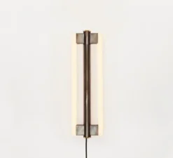 Applique*Frama Applique murale, Eiffel, , dimmable, LED, L20cm, H50cm - noir et blanc