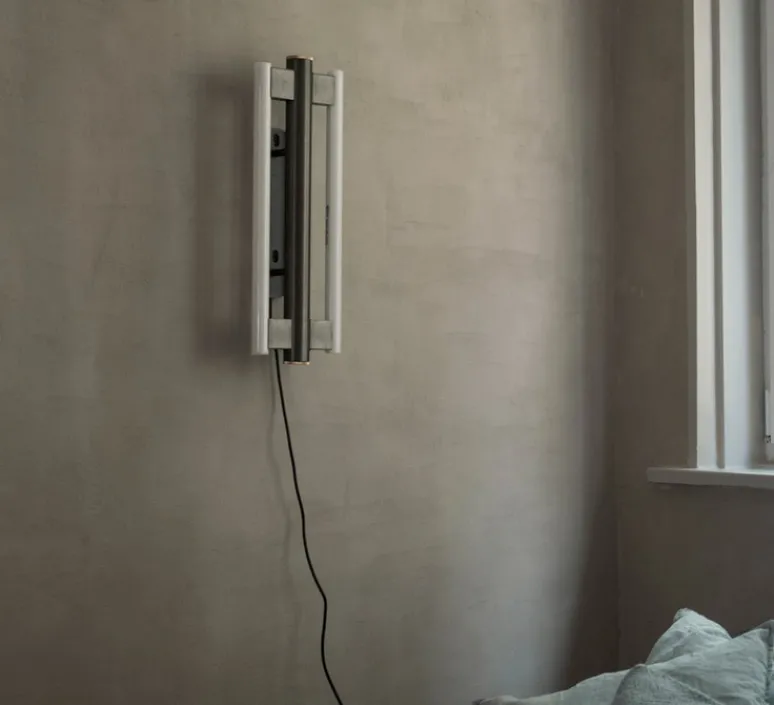 Applique*Frama Applique murale, Eiffel, , dimmable, LED, L20cm, H50cm - noir et blanc