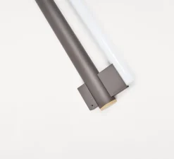 Applique murale, Eiffel Simple 500, gris anthracite, LED, L4,5cm, H53,5cm - FRAMA