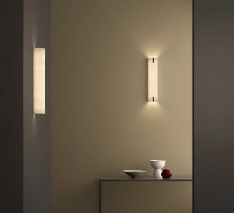 Applique*Astro Applique murale, Elba 600, , L12,5cm, H60cm - Tissu mastic